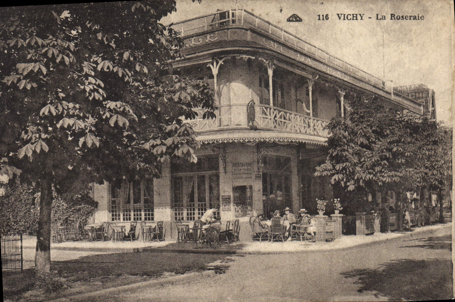 CPA Vichy La Roseraie
