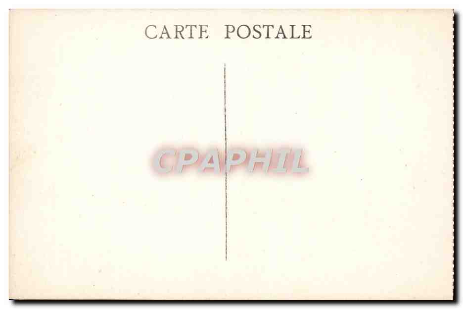 CPA Marseille Le Quai Du Port Et Rue De La Republique — Verso