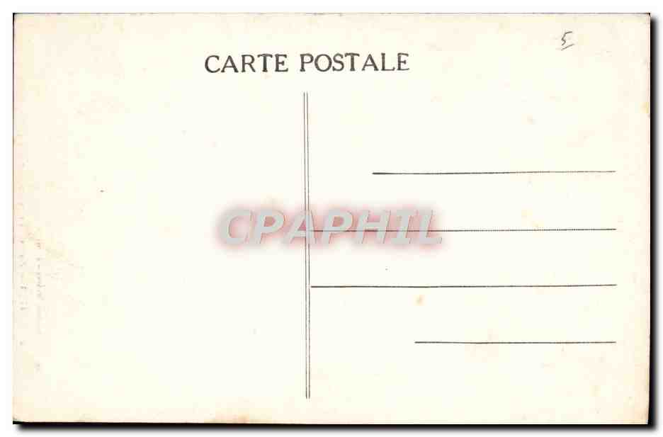 CPA Nantes Portail De La Cathedrale — Rückseite