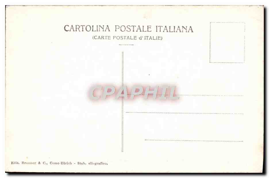 CPA Roma Interno Della Chiesa Santa Maria — Verso