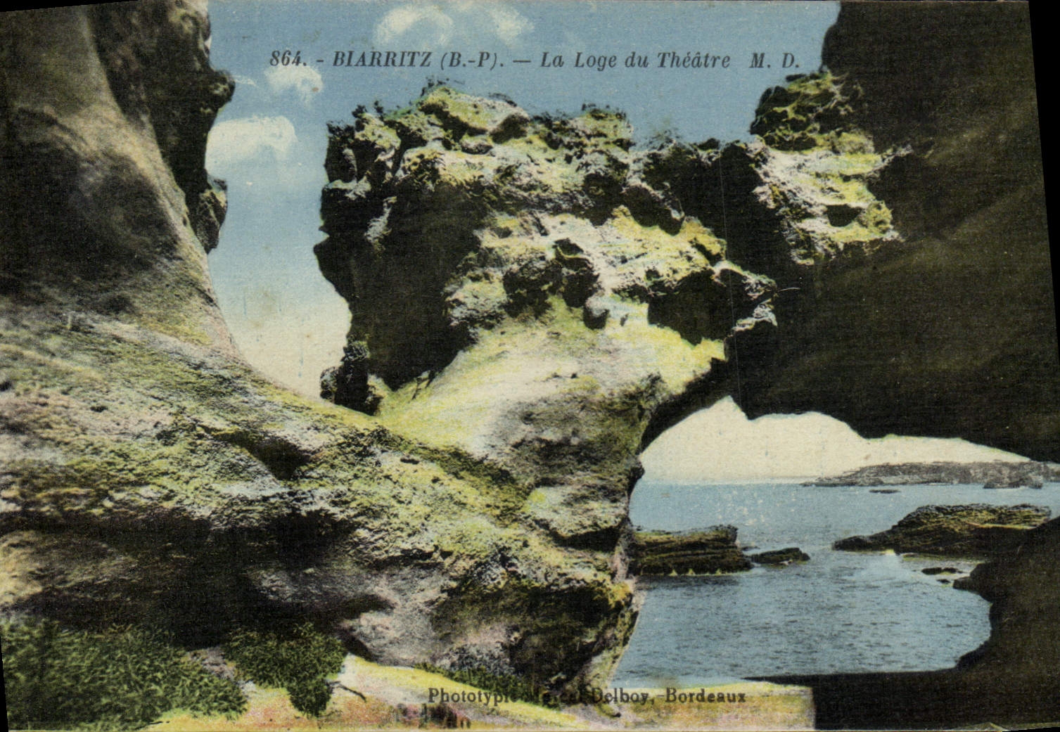 CPA Biarritz La Loge Du Theatre