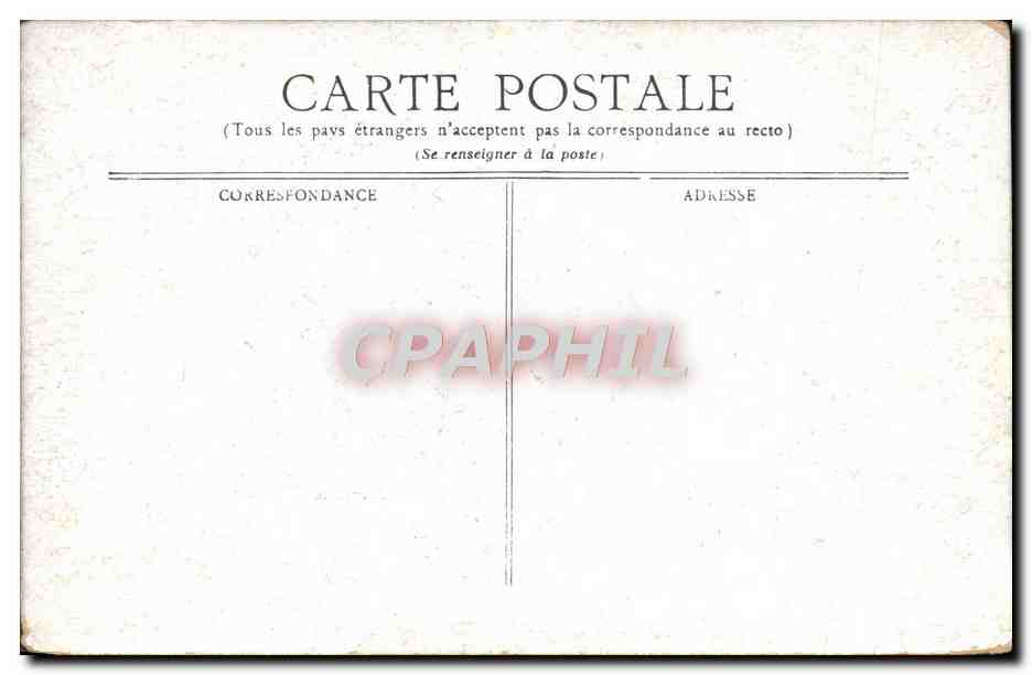 CPA Vichy Perspective De L'Etablissement Thermal — Verso