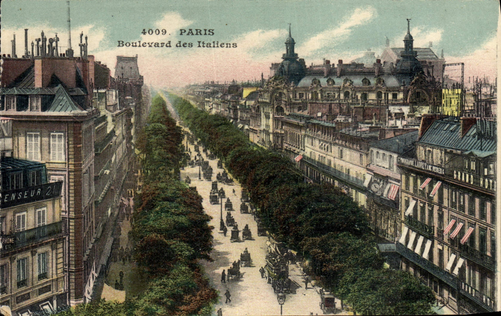 CPA Paris Boulevard Des Italiens