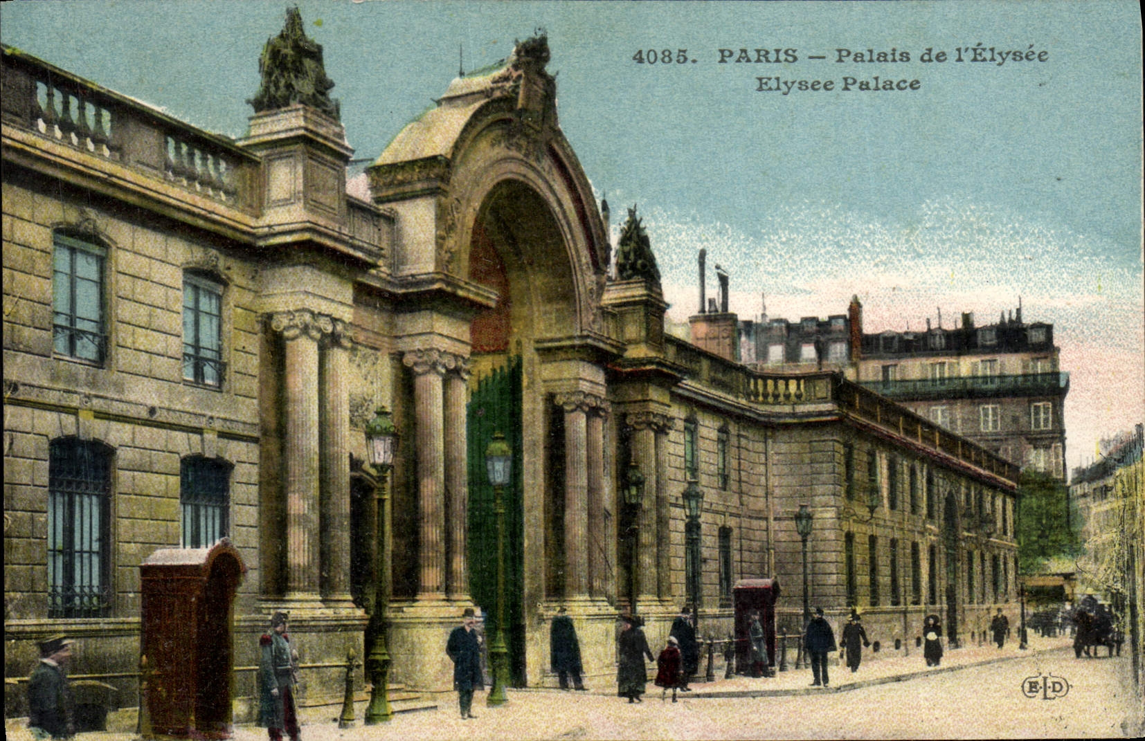 CPA Paris Palais De I'Elysee 