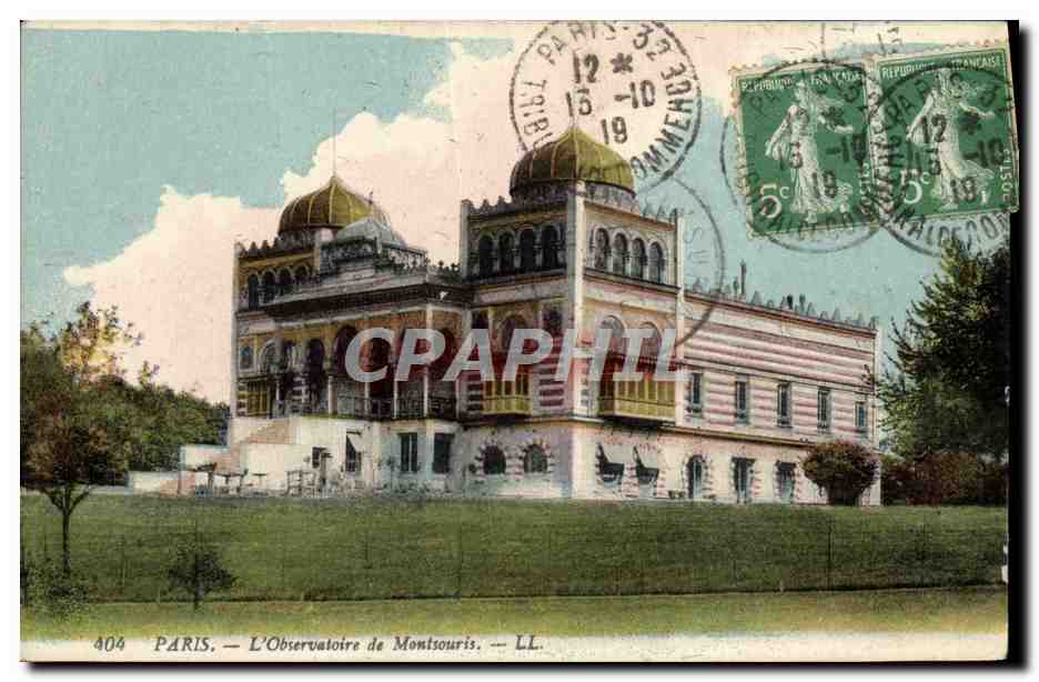 PARIS — The Montsouris Observatory — LL. — No. 404
