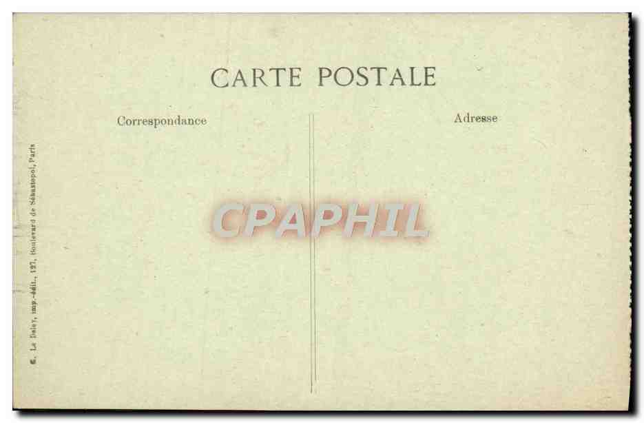 CPA Paris Pont Alexandre Vue Generale — Rückseite