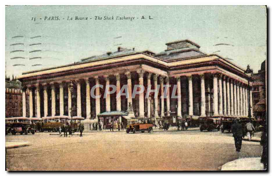 CPA Paris La Bourse 
