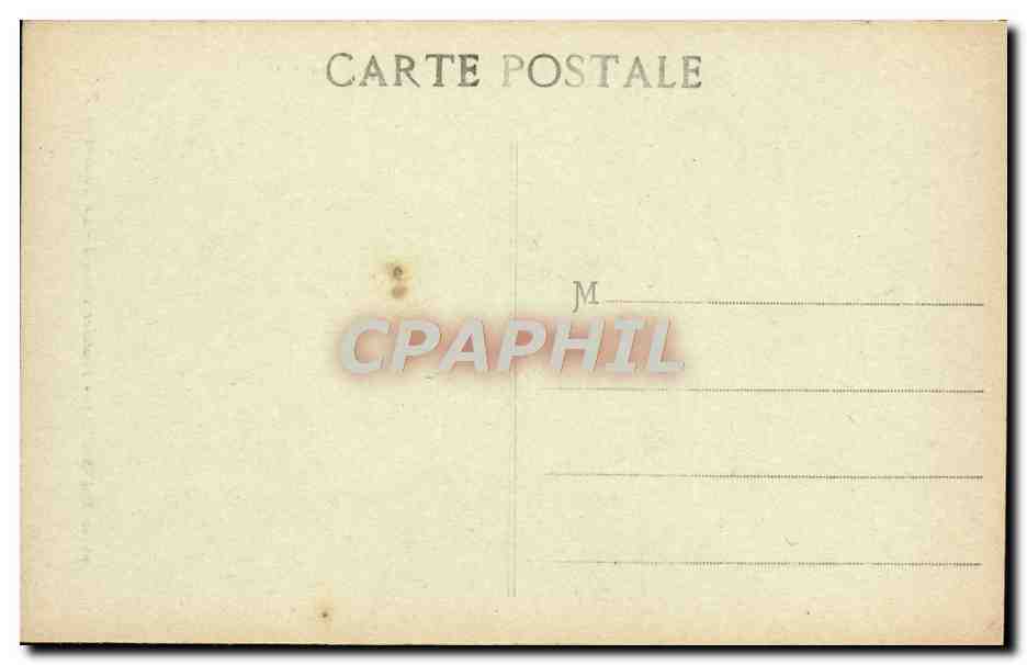 CPA Marseille Fontaine Cantini Le Torrent — Rückseite