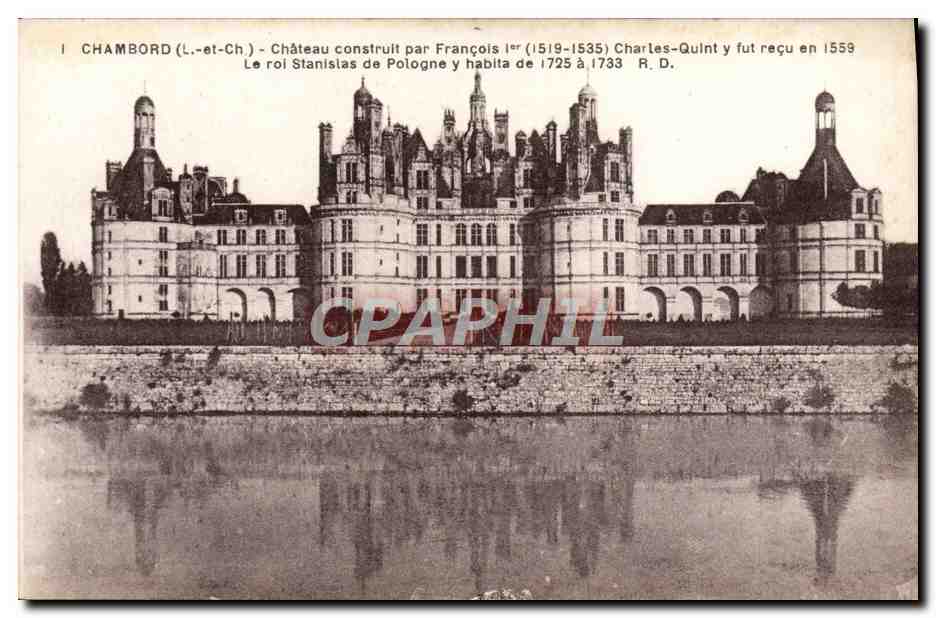 CPA Chambord Chateau 