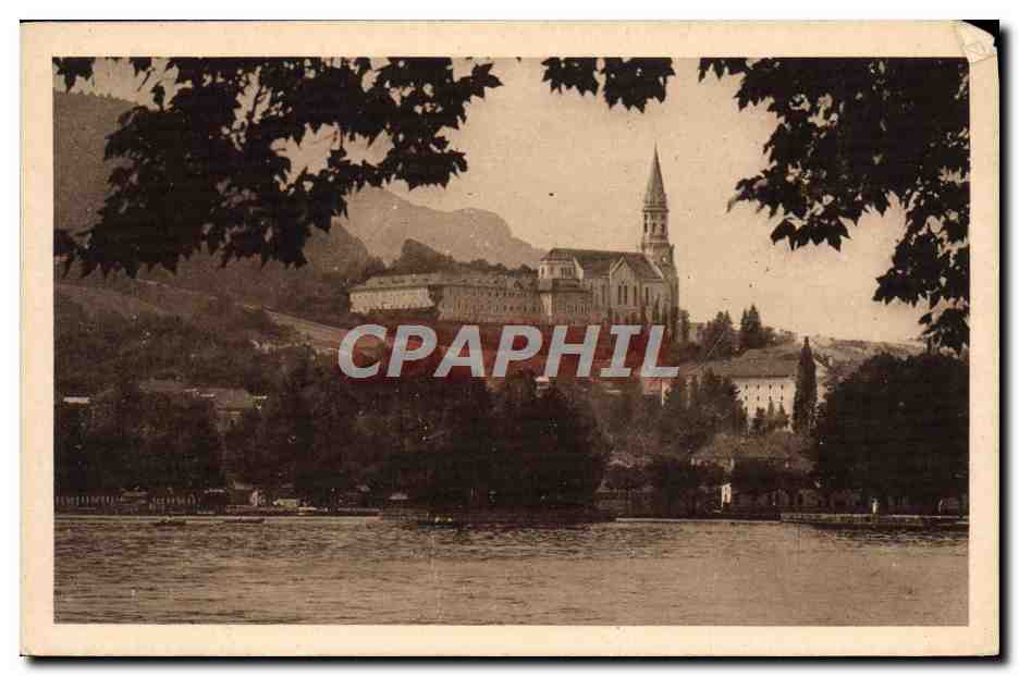 CPA Annecy Le Monastere De La Visitation Le Lac