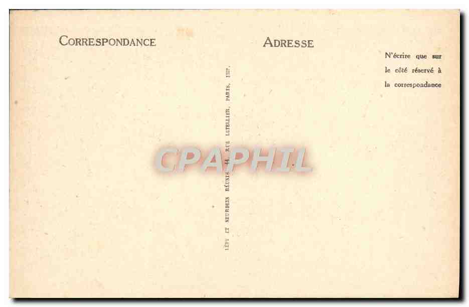CPA Auxerre La Prefecture Ancien Palais Episcopal — Rückseite