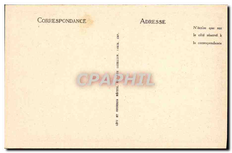 CPA Auxerre Eglise Saint Germain Tombeau de Saint Germain — Verso