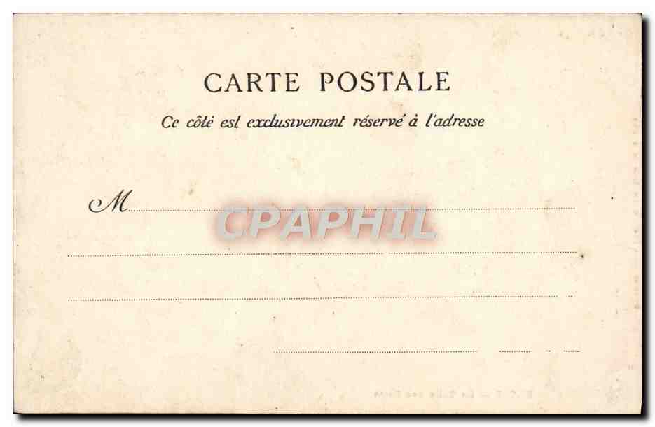 CPA Blois La Salle Des Etats — Verso