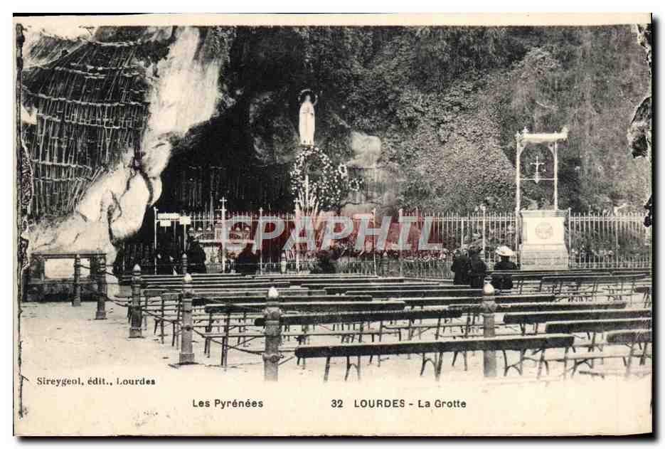 CPA Lourdes La Grotte
