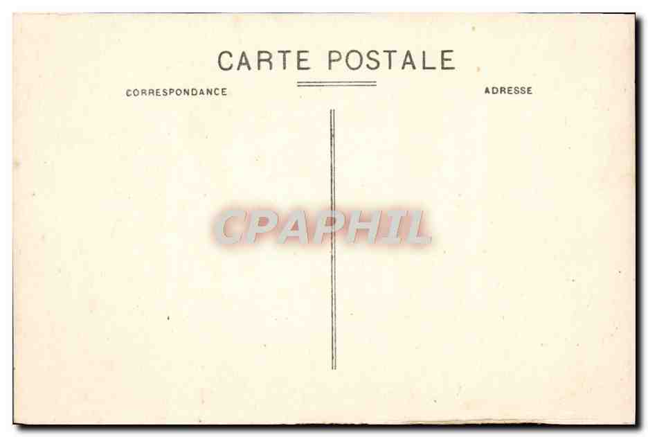 CPA Lourdes La Grotte — Verso