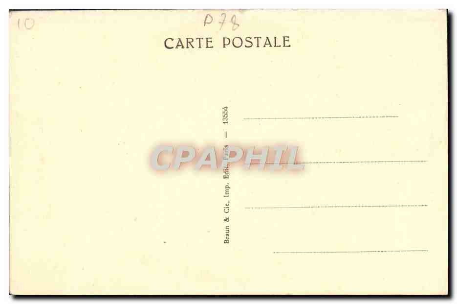 CPA Versailles Musee Gerard Josephine Imperatrice des Francais — Verso
