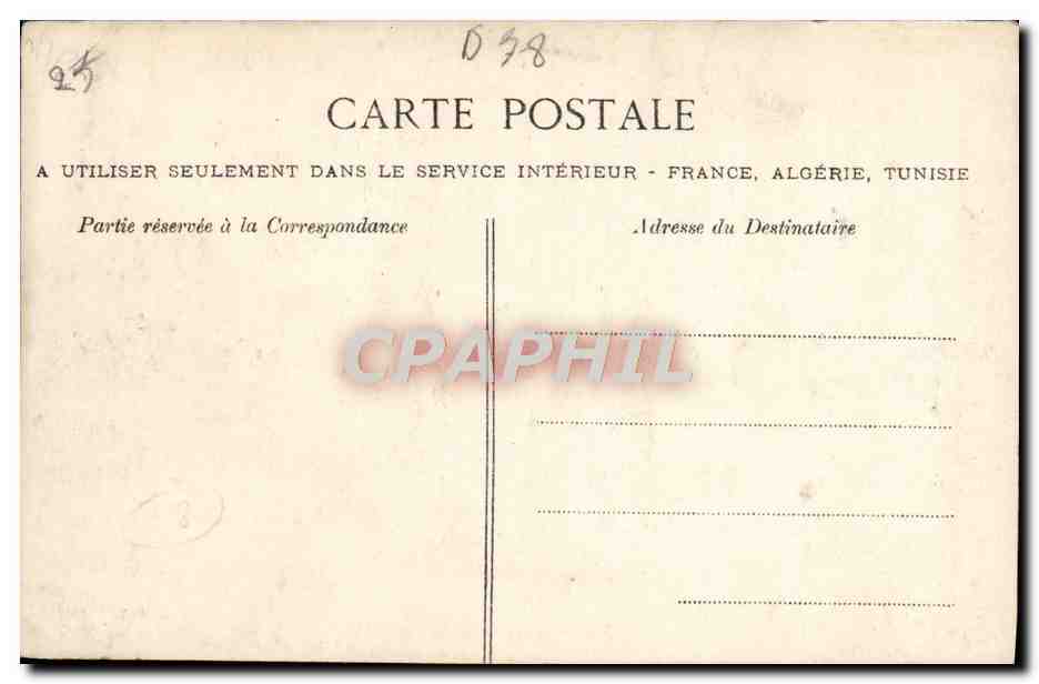 CPA Mantes Vue Densemble Prise Sur La Seine — Rückseite