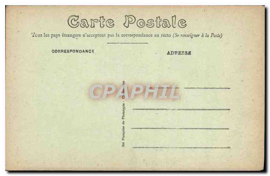 CPA Cathedrale De Chartres Roi De Juda Portail royal — Rückseite