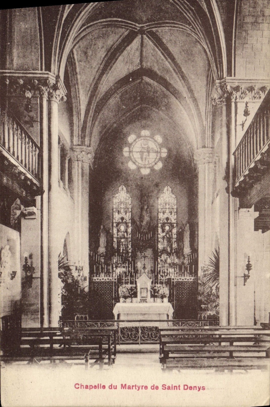 CPA Chapelle Du Martyre De Saint Denys