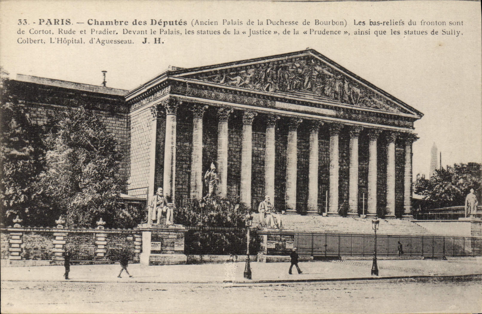 CPA Paris Chambre Des Deputes Ancien palais de la duchesse de Bourbon