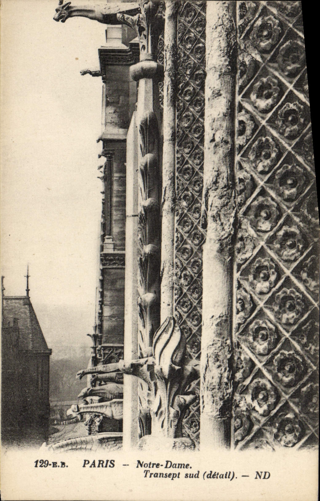CPA Paris Notre Dame Transept Sud