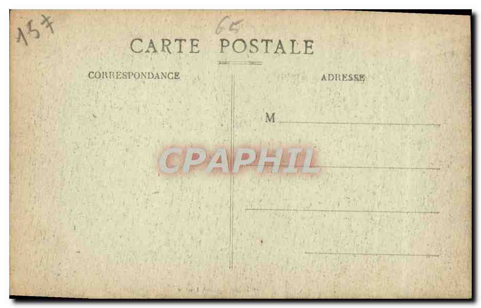 CPA Lourdes Vue d'ensemble — Verso