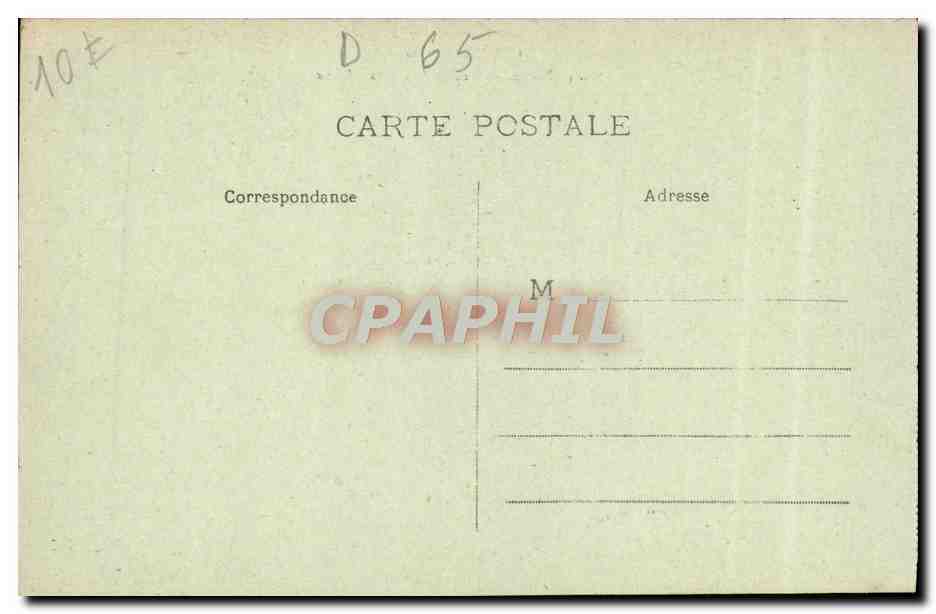 CPA Gavarnie Vue generale du cirque — Verso