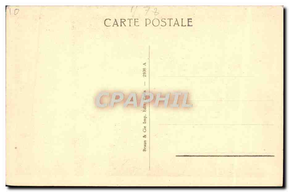 CPA Le Pavillon De La Musique Versailles Petit Trianon — Verso
