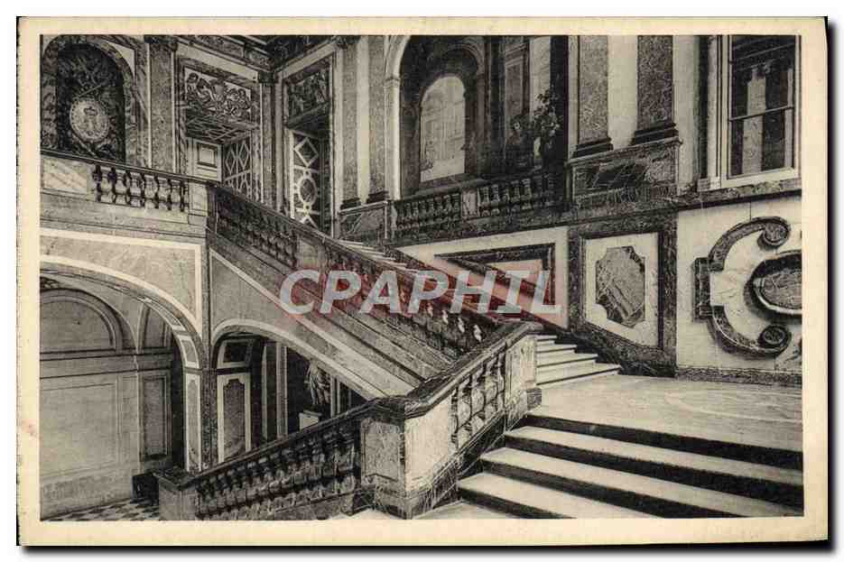 CPA Chateau De Versailles L'Escalier De Marbre