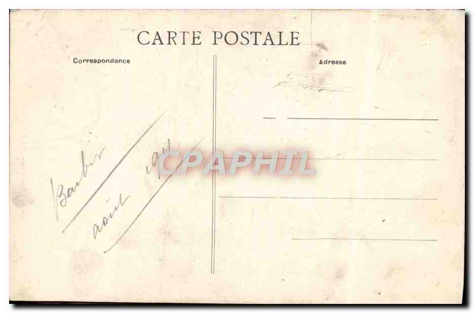 CAEN - Hôtel de Than, détail des lucarnes — Rückseite