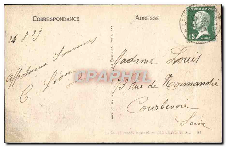 La Rochelle — Maison Henri II — LL — Verso