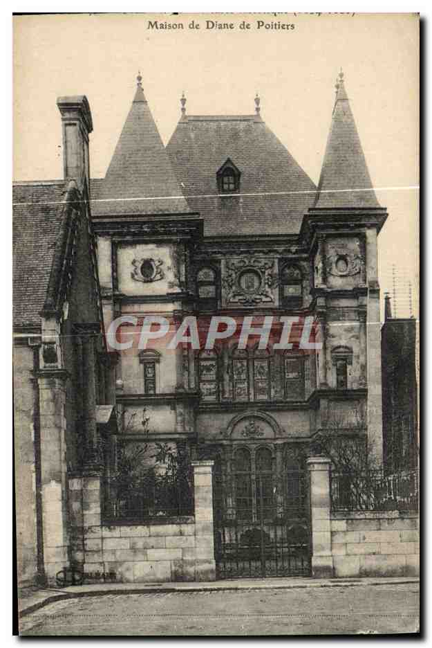 CPA Orleans Maison de Diane de Poitiers