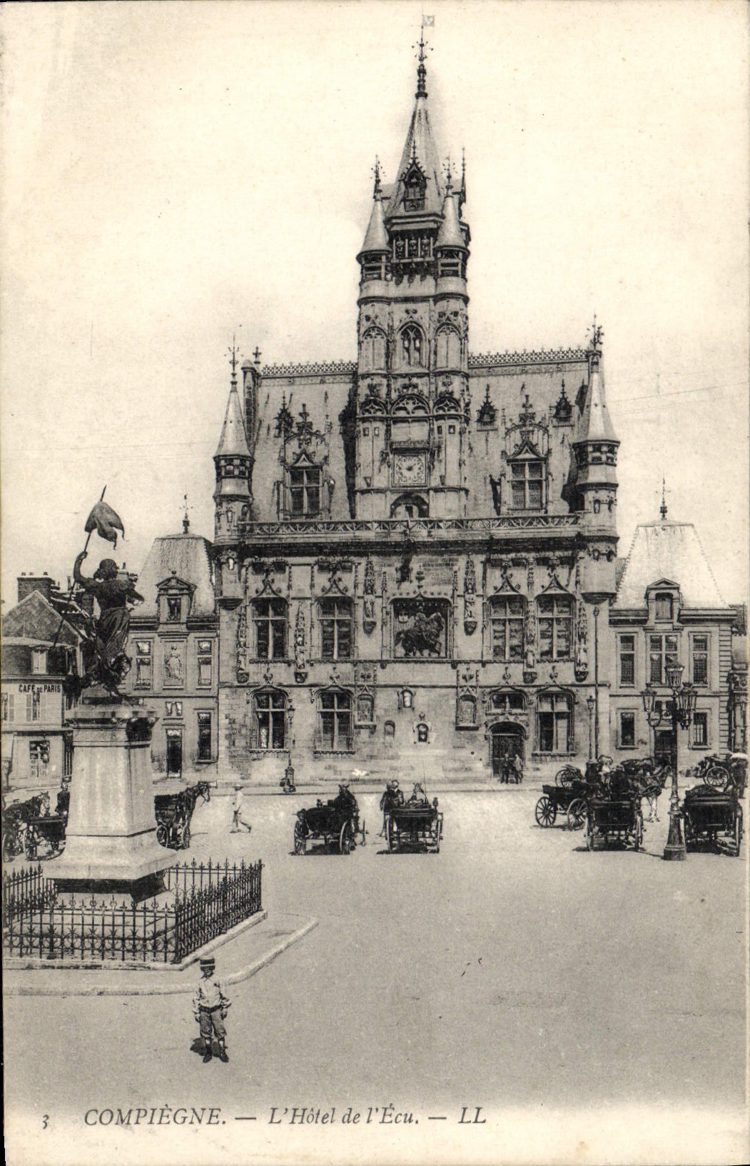 Compiègne — L'Hôtel de l'Écu — LL