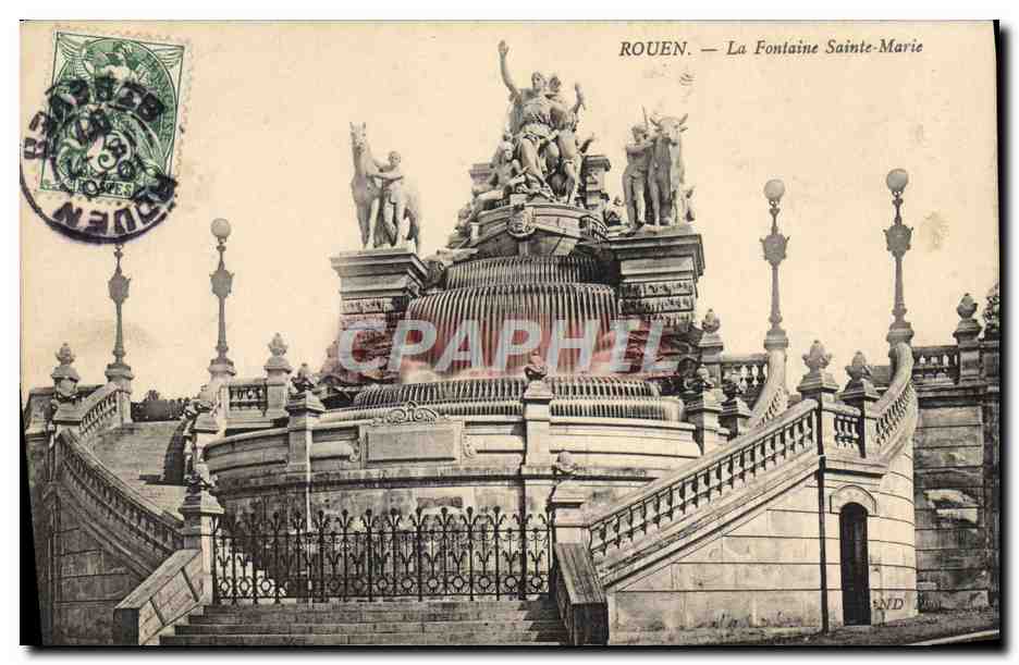 CPA Rouen La Fontaine Saint Marie