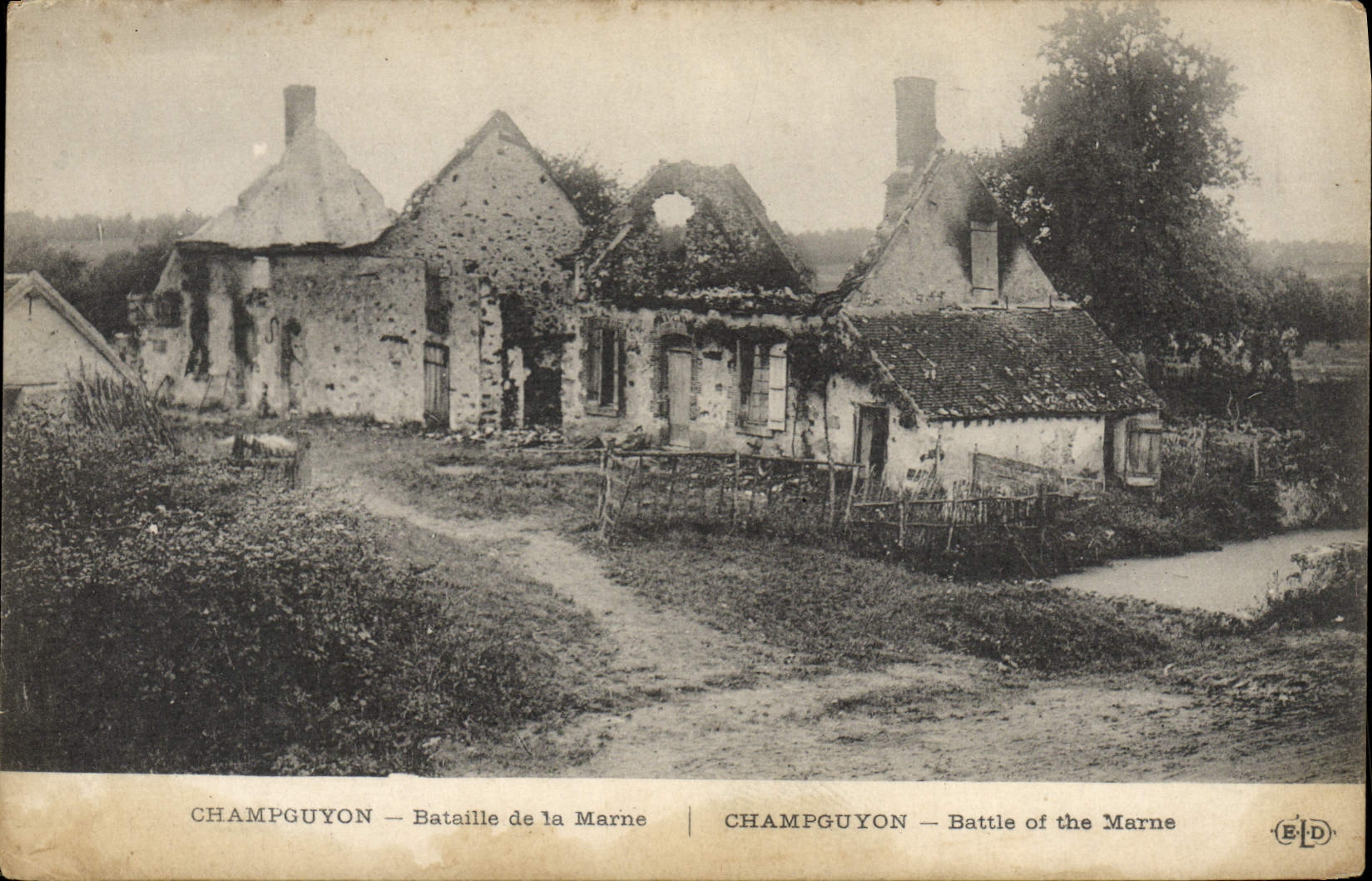 Champguyon — Schlacht an der Marne — E.D. (Verlag)