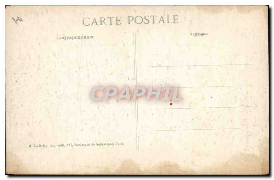 Champguyon — Schlacht an der Marne — E.D. (Verlag) — Rückseite