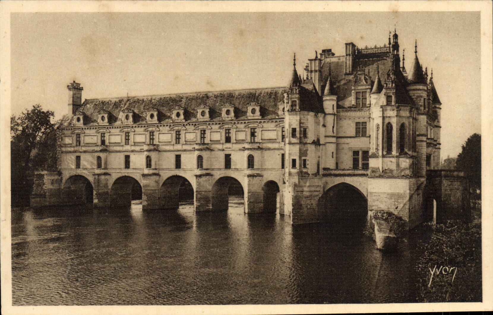 CPA Chateau de Chenonceaux Facade Nord Est