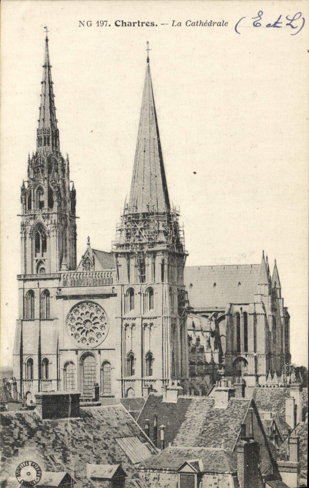 CPA Chartres La Cathedrale