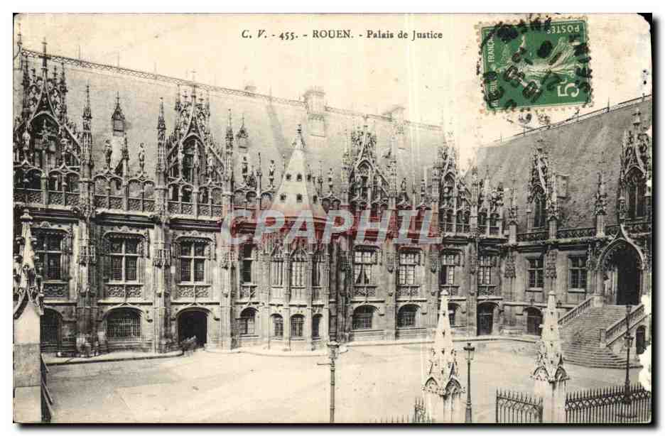 CPA Rouen Palais de Justice