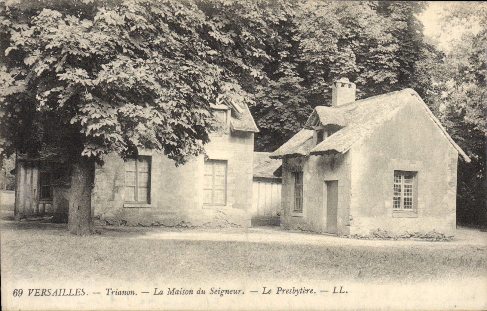 Vintage Postcard Versailles Trianon The Lord's House The Presbytery