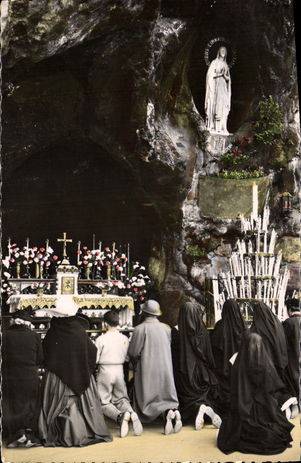 CPM Lourdes La Grotte Miraculeuse