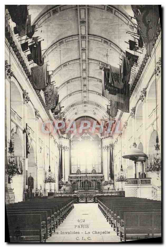 CPA Paris Les Invalides La Chapelle