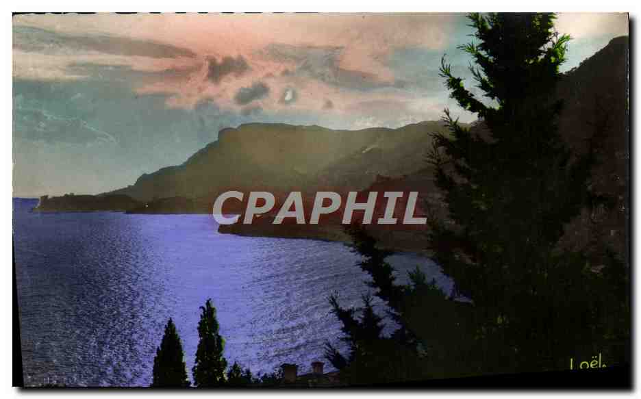 CPM Monaco La Principaute Vue de Roquebrune Cap Martin