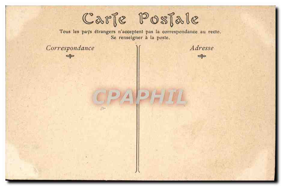 CPA Paris L'Eglise de la Madeleine — Rückseite
