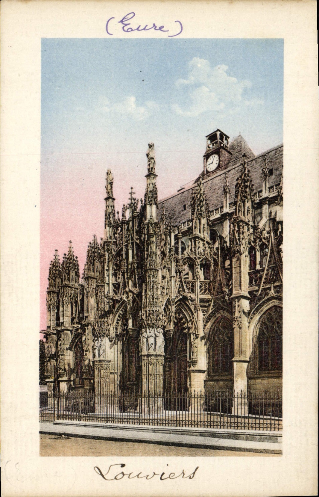 Louviers — Église Notre-Dame — éditeur Lévy & Neurdein, n°43
