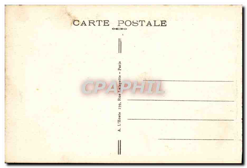 CPA Foret de Compiegne Monument de L'Armistice et carrefours Militaria — Verso