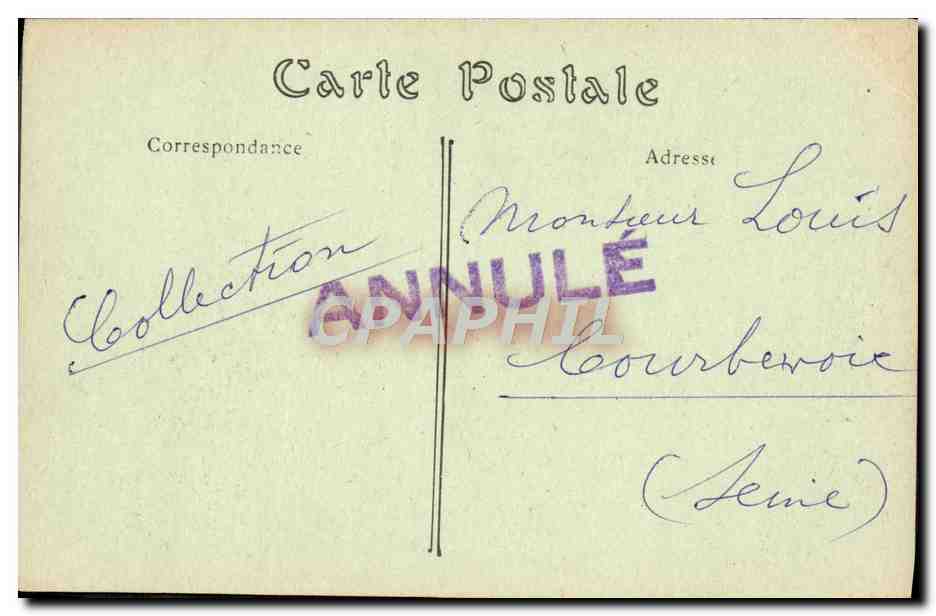 CPA Evreux Cathedrale Cloture des Chapelies — Rückseite