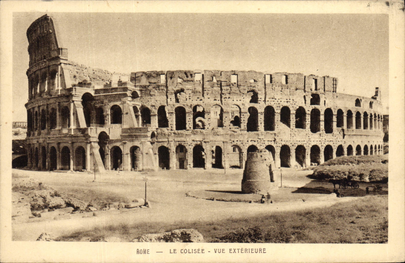CPA Roma Le Colisee Vue Exterieure