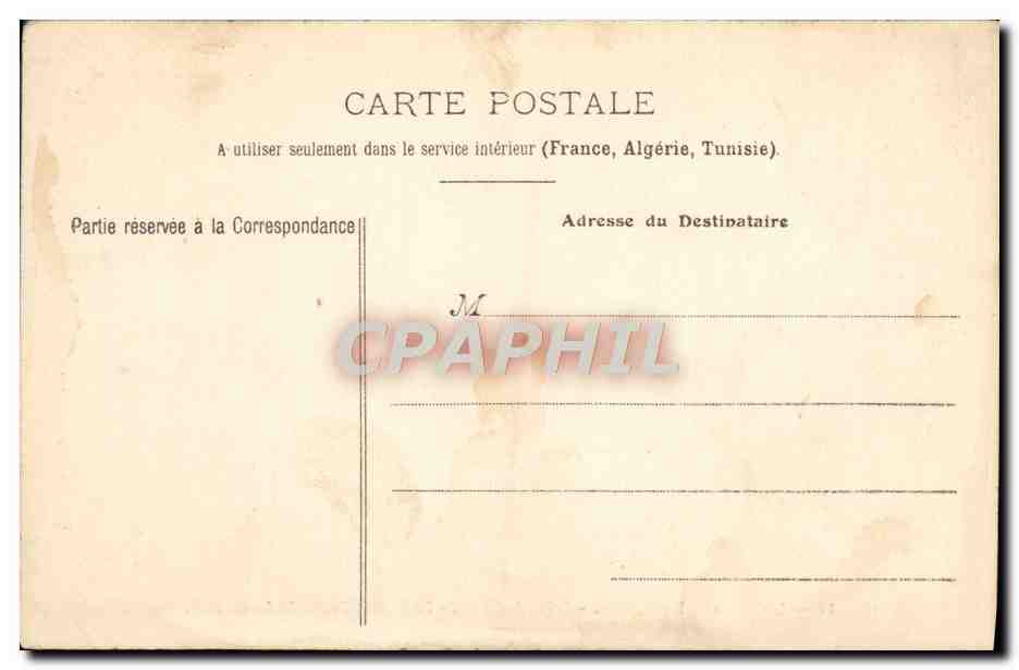 CPA Versailles Le Chateau Salon de Diane Portrait et bustes de Louis XIV — Verso