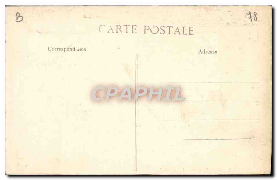 CPA Versailles Bosquet de la Colonnade — Verso